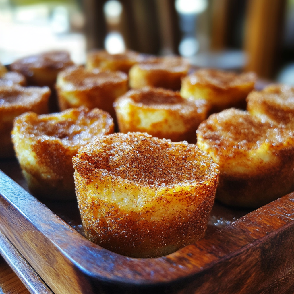 cinnamon sugar french toast muffins breakfast