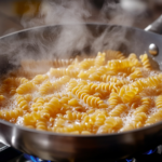 How to cook cavatappi pasta boiling in water