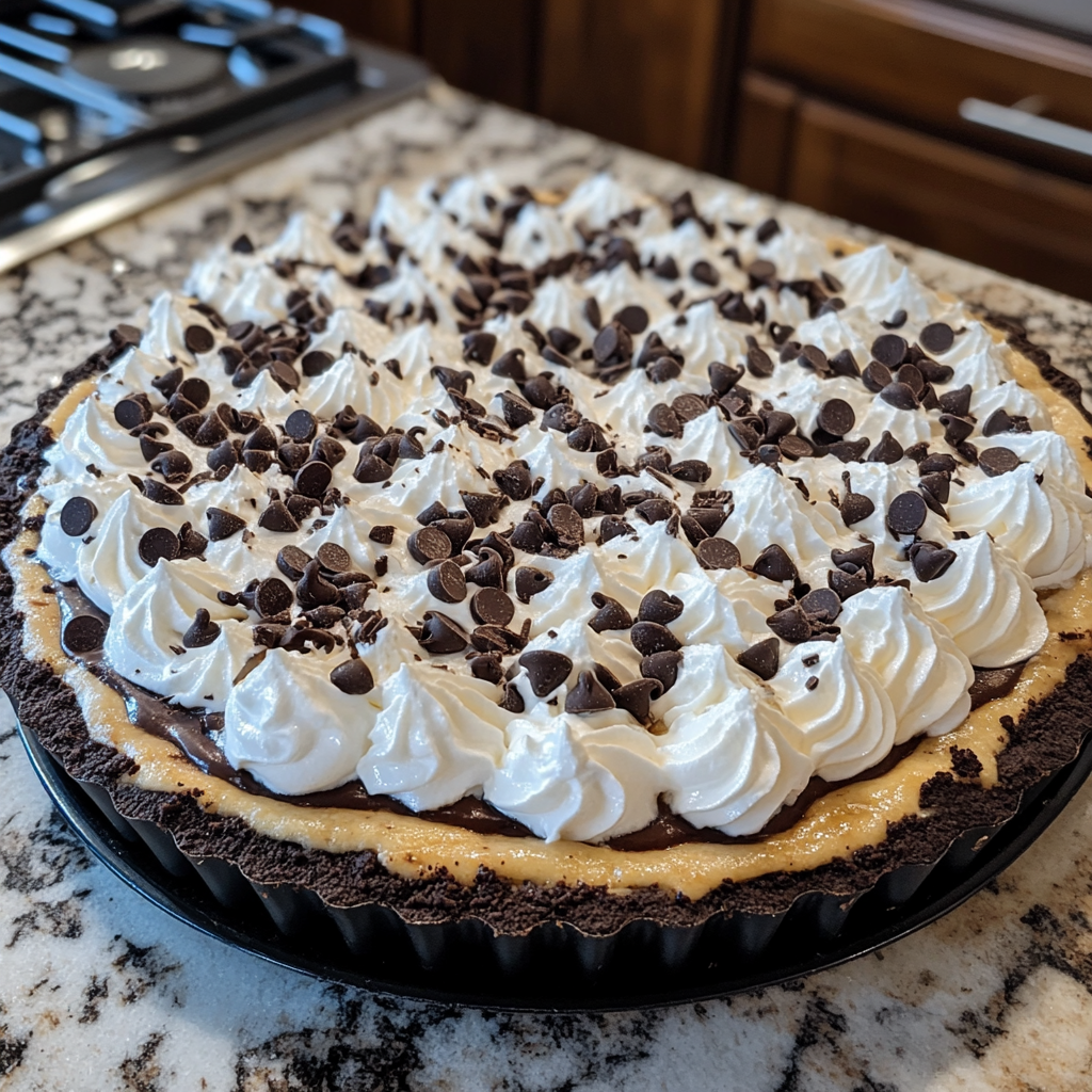 no-bake Oreo crust dessert pizza